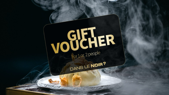 Offer a meaningfull gift: a dinner at Dans le Noir ? Lisbon